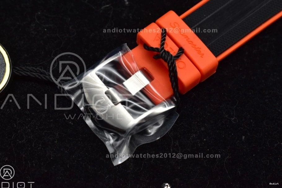 Ceramic on Best Bezel SS Deep 6000M Ultra A2824 Rubber Dial Edition Seamaster 1:1 Black Strap Gray TF Orange 1218